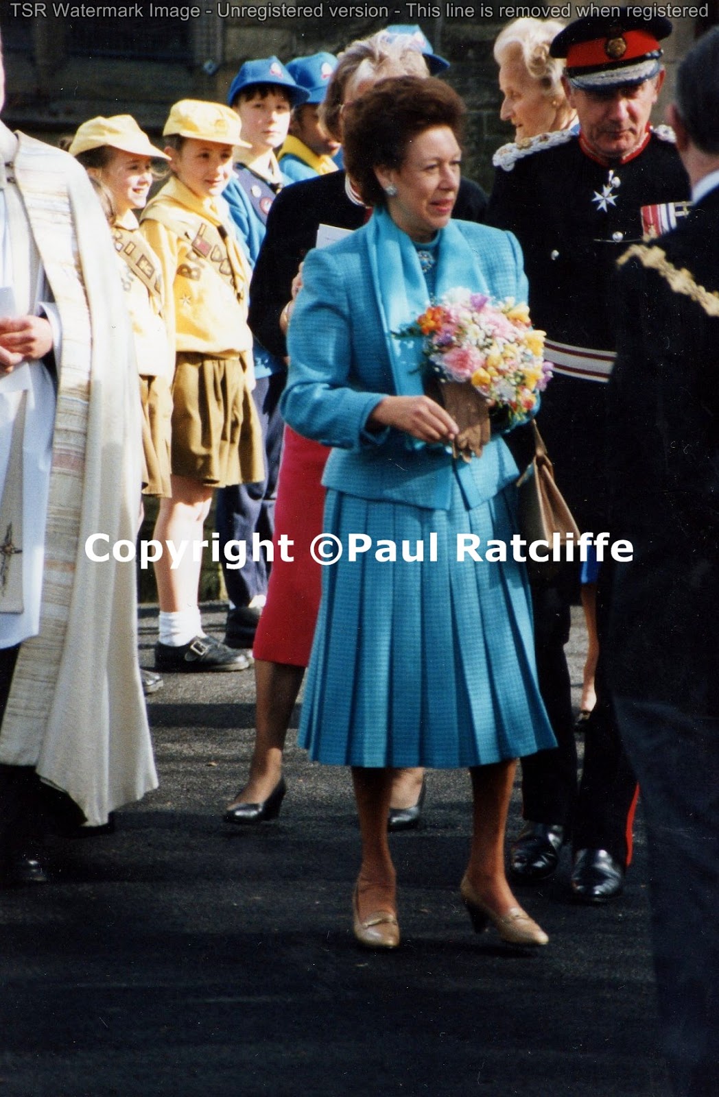 Royal Photography By Paul Ratcliffe Princess Margaret Manchester April 1994