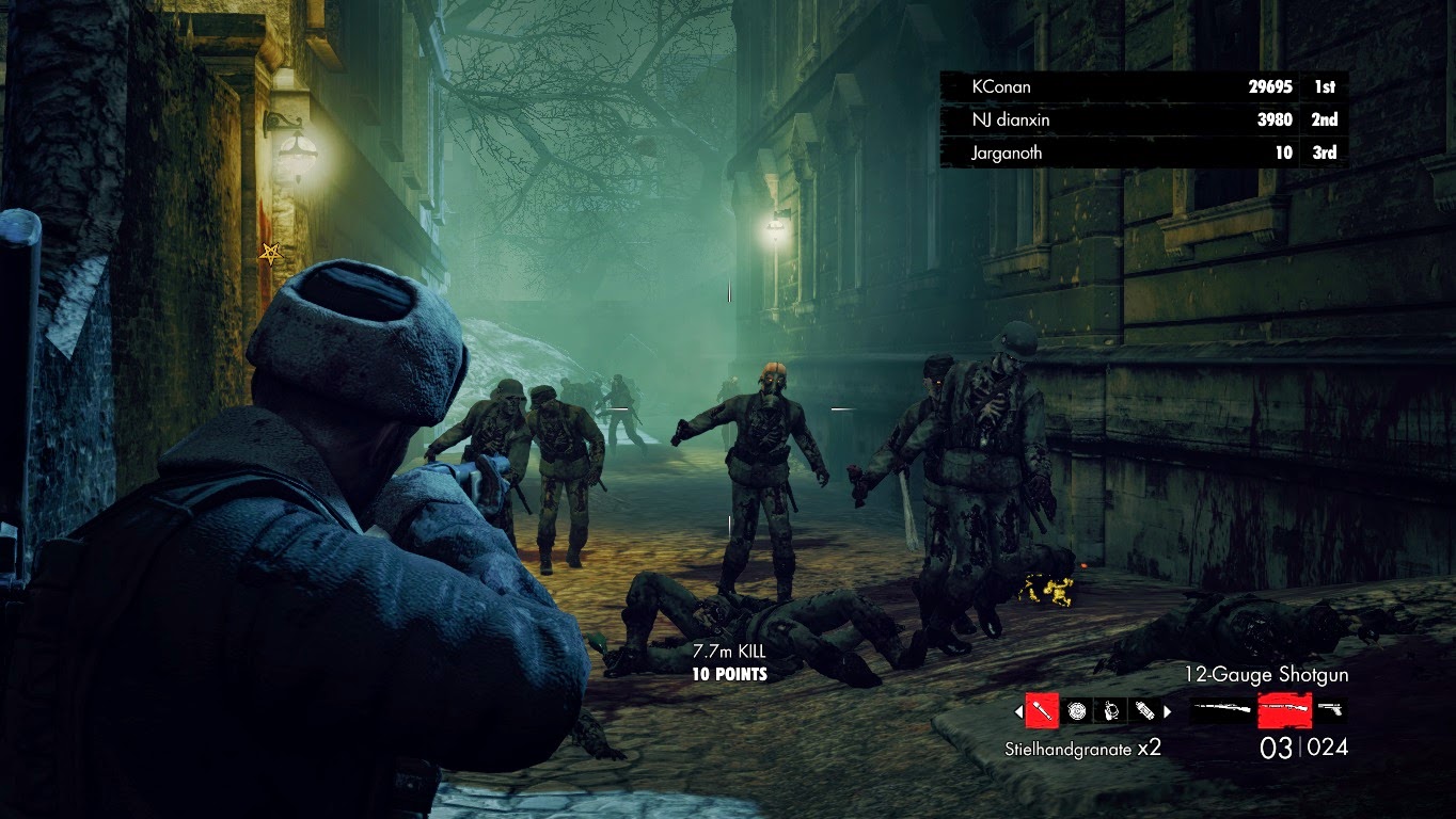 зомби игры 3 лица