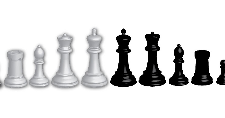 Queen of Graphics: Tutorial: How to draw 3D Chess Pieces In Illustrator