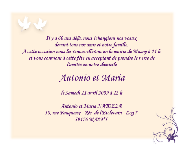 Texte pour anniversaire 60 ans femme gratuit
