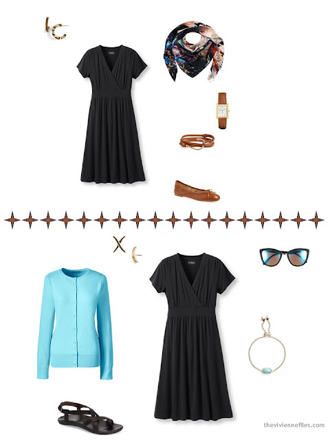 2 ways to style a black dress for summer 2 ways to style a black dress for summer