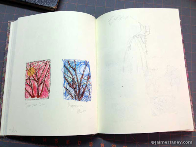 sketchbook, Sketchbook Conversations, art process, Jamie Haney