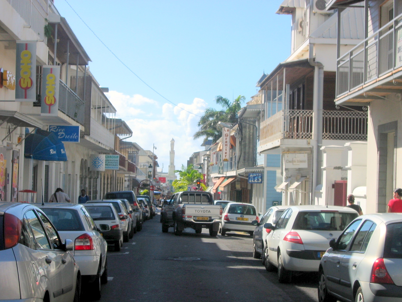 Réunion tour de l'Ile. Saint Denis, cheflieu de la Reunion.
