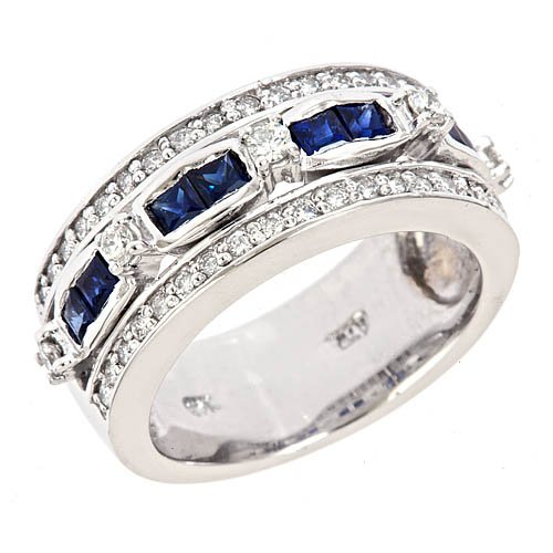 Design Wedding Rings Engagement Rings Gallery: Antique Sapphire Diamond ...