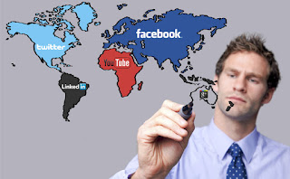 Social media now encompasses the entire globe Social media network