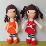 patron gratis muñeca amigurumi | free pattern amigurumi doll 