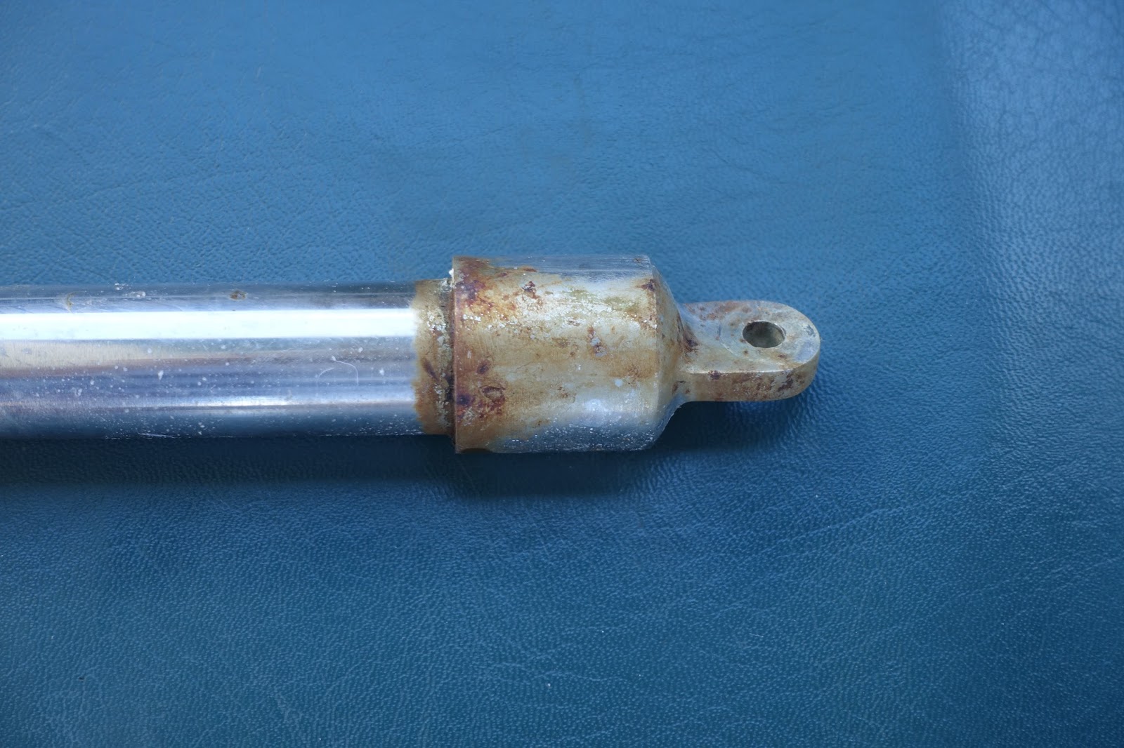 Matilda's Journey Rust on Stanchions