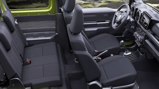 Suzuki Jimny 4th generation interior full view