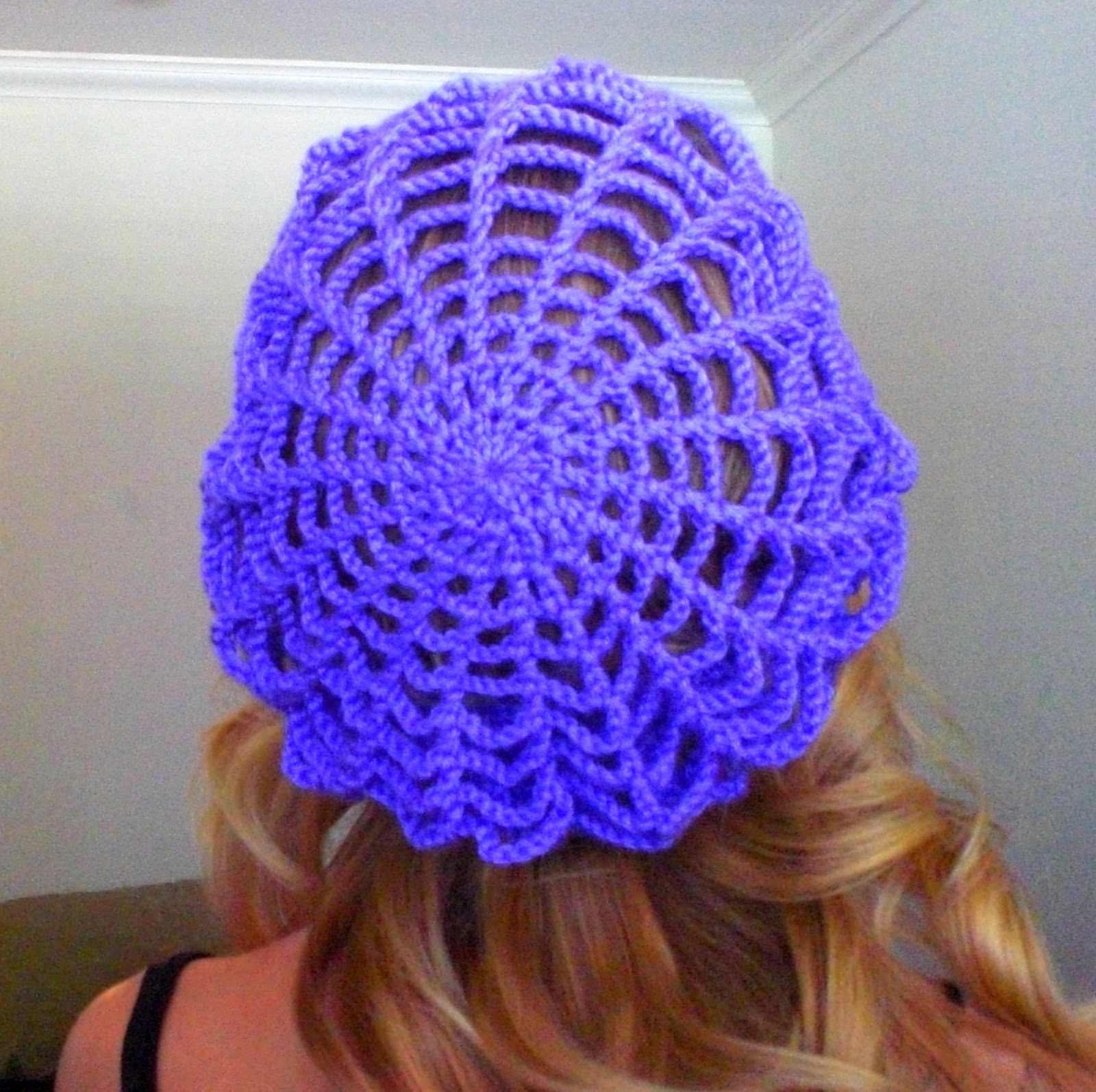A Little Loopy, But I'm Hooked Spider Web Slouchy Hat