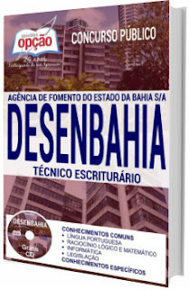 Apostila concurso Desenbahia 2017 Técnico Escriturário Apostila concurso Desenbahia 2017 Técnico Escriturário
