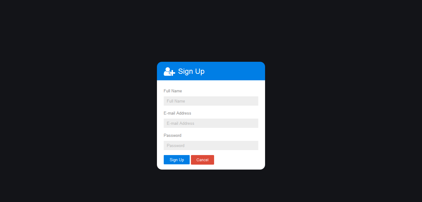 Cara Mudah Membuat Form Register Dengan Html dan Css - Web Haidar