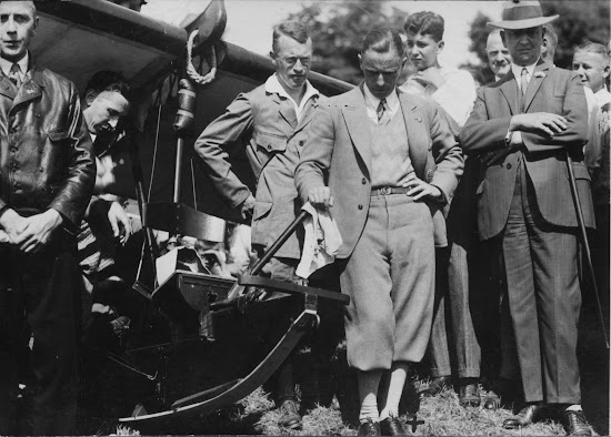 Erster Segelflug in Bensheim 1931