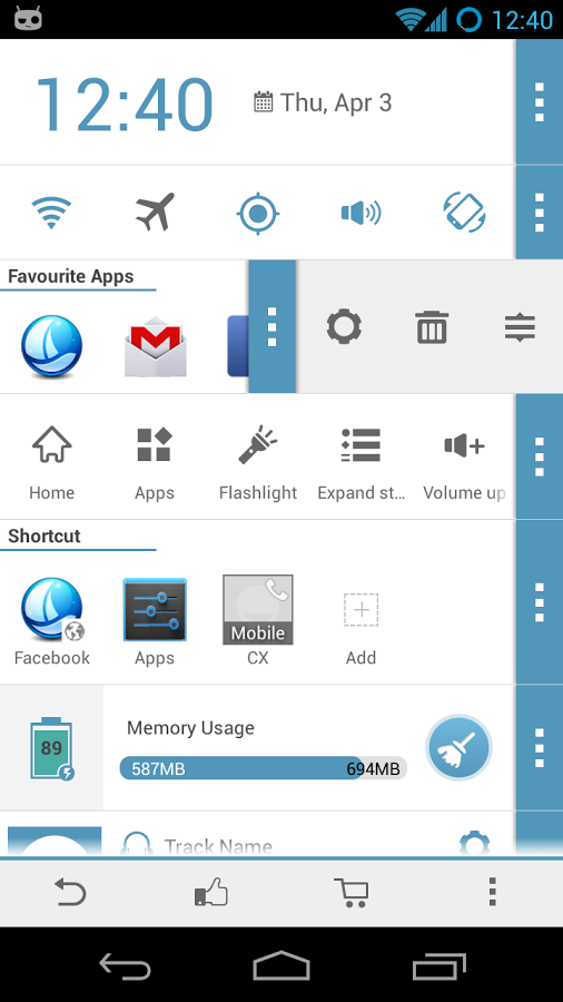 Download Sidebar Launcher Pro v3.3 Apk DsNesia