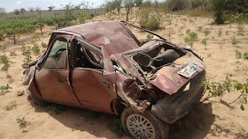 Acidente com vítima fatal na BR-407 próximo a Ponto Novo Acidente com vítima fatal na BR-407 próximo a Ponto Novo