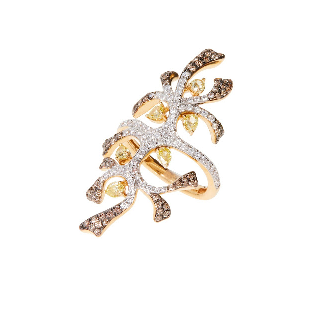 Champagne diamonds collection from Aurelle by Leshna Shah Champagne diamonds collection from Aurelle by Leshna Shah