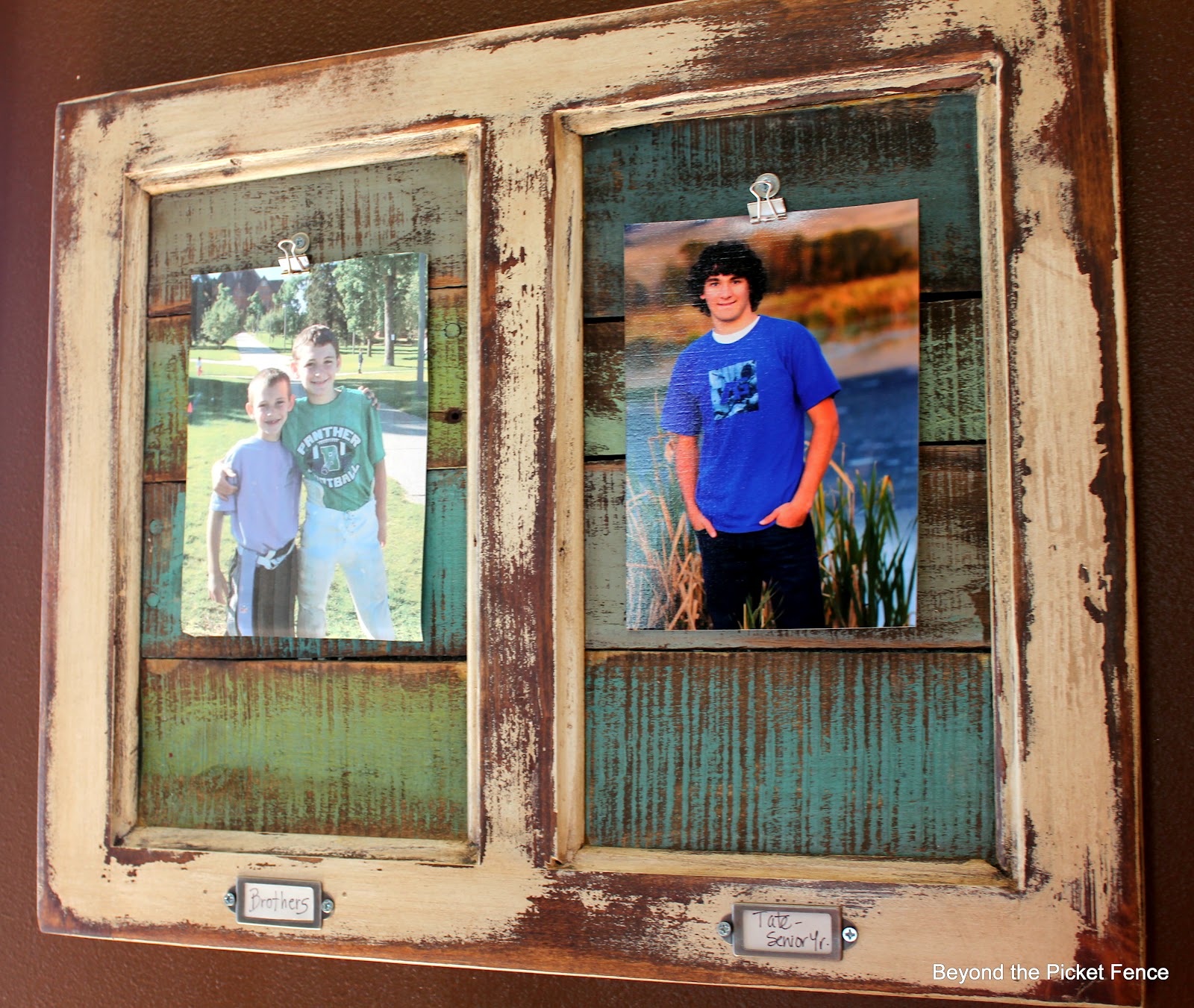 Beyond The Picket Fence Cupboard Door To Picture Frame