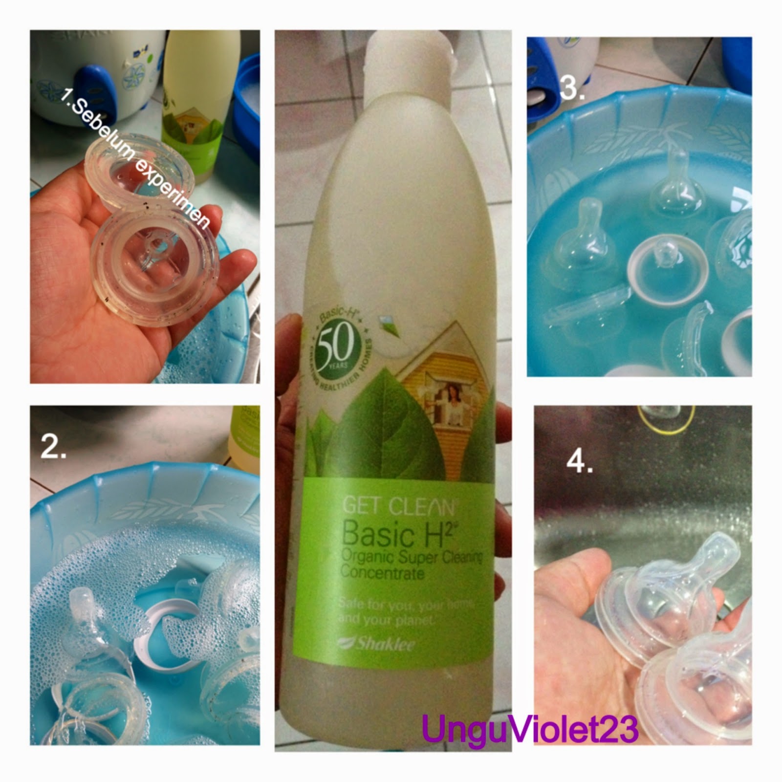 TESTIMONI Penggunaan Basic H & Hand Dish Wash Shaklee Untuk Mencuci