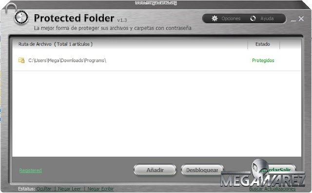 Protected Folder Serial Key 1.2