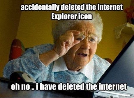 Accidentally, Deleted The Internet
