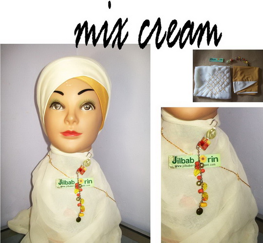 Paket Cantik [JilbabCiputAksesoris] Jilbab ORIN