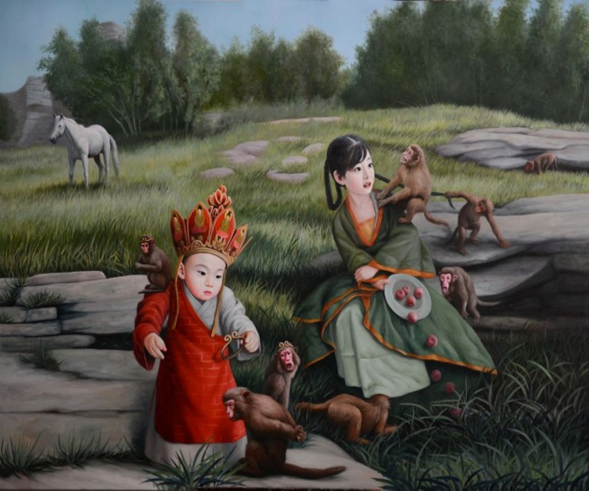 The Magic cafe Чжао Лимин (Zhao Limin) китайский художник