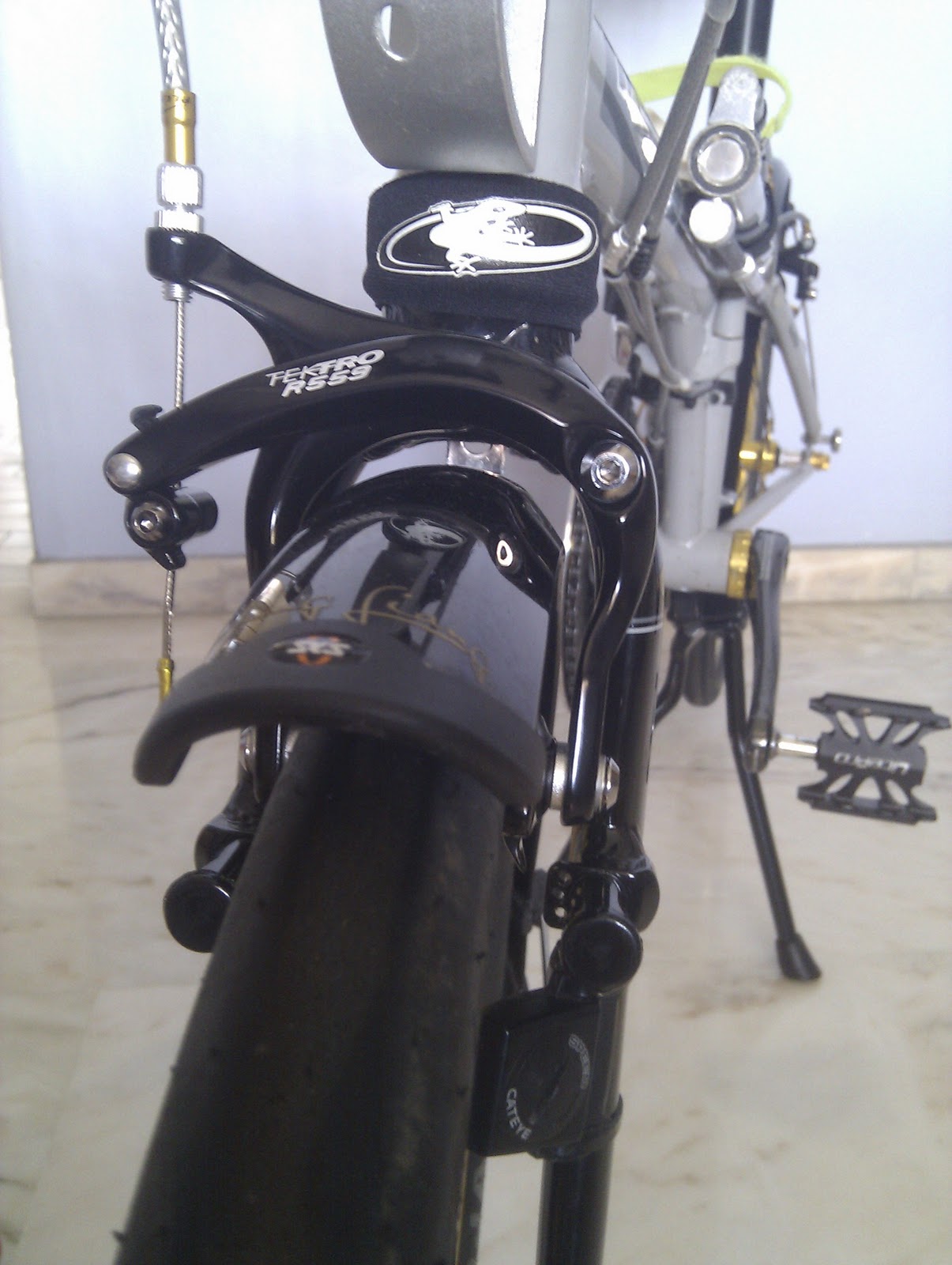 brompton brakes upgrade