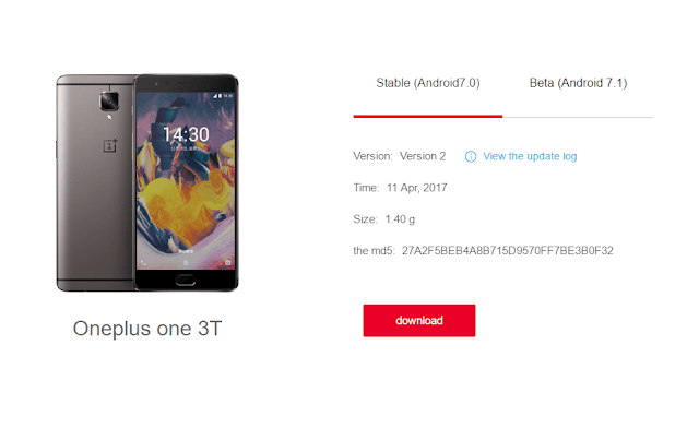 OnePlus 3T Update