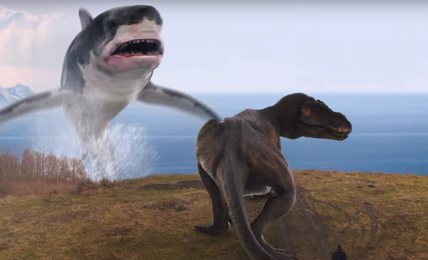 'The Last Sharknado It's About Time' Trailer Has Sharks Vs. Dinosaurs Punch Drunk Critics 'The Last Sharknado It's About Time' Trailer Has Sharks Vs. Dinosaurs Punch Drunk Critics