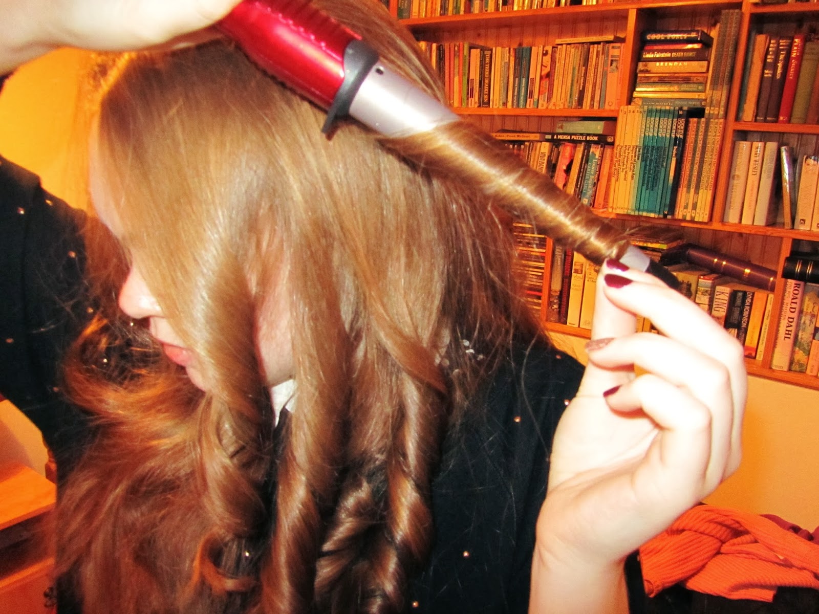 Crimson Threads How I Curl My Hair!