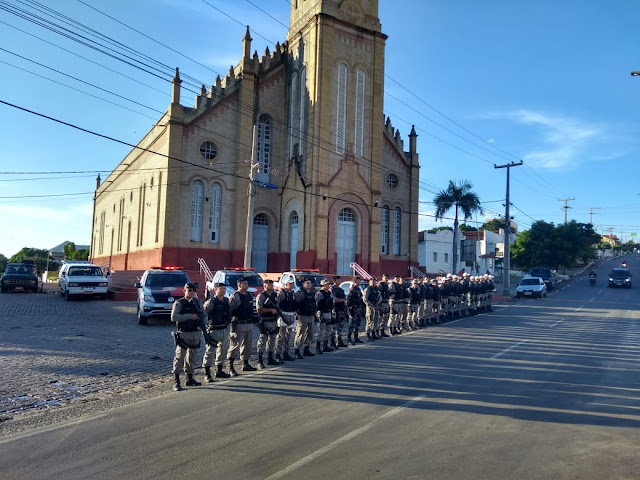 PM desencadeia “Operação Renascer” e reforça a segurança em Catolé do Rocha e região