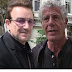 U2 dedica canción a Anthony Bourdain durante concierto