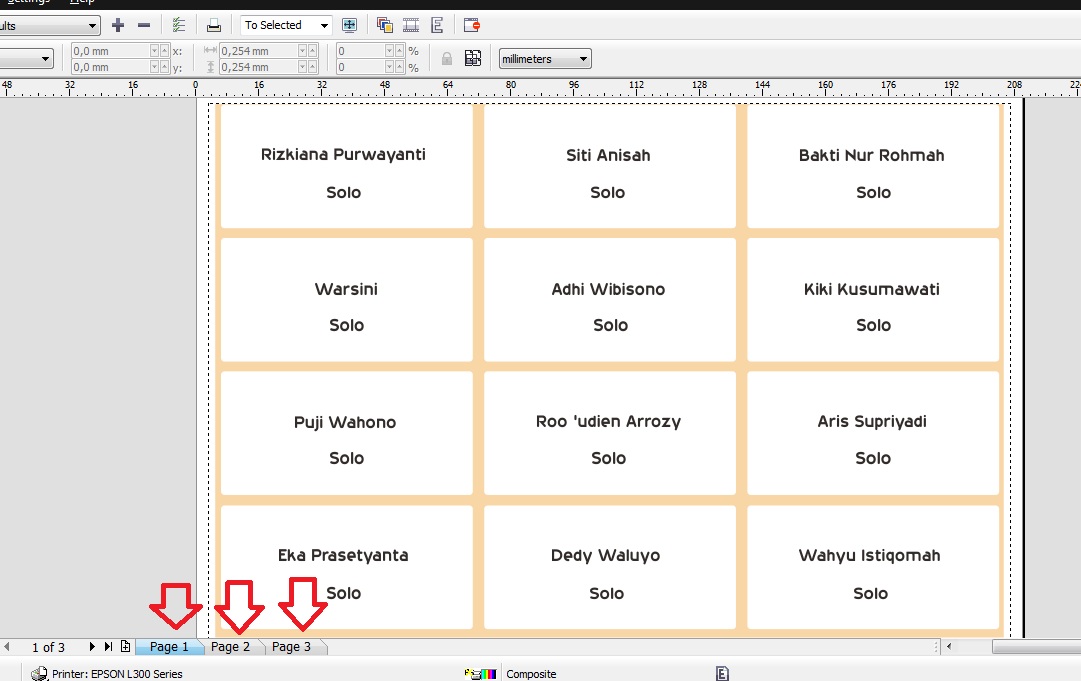 Membuat Label Nama Undangan Dengan Corel | cara print nama alamat di label undangan dengan Membuat Label Nama Undangan Dengan Corel | cara print nama alamat di label undangan dengan