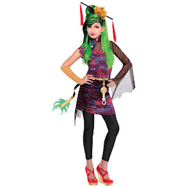 Monster High Party City Jinafire Long Outfit Child Costume