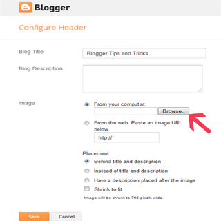 add-blogger-header-image
