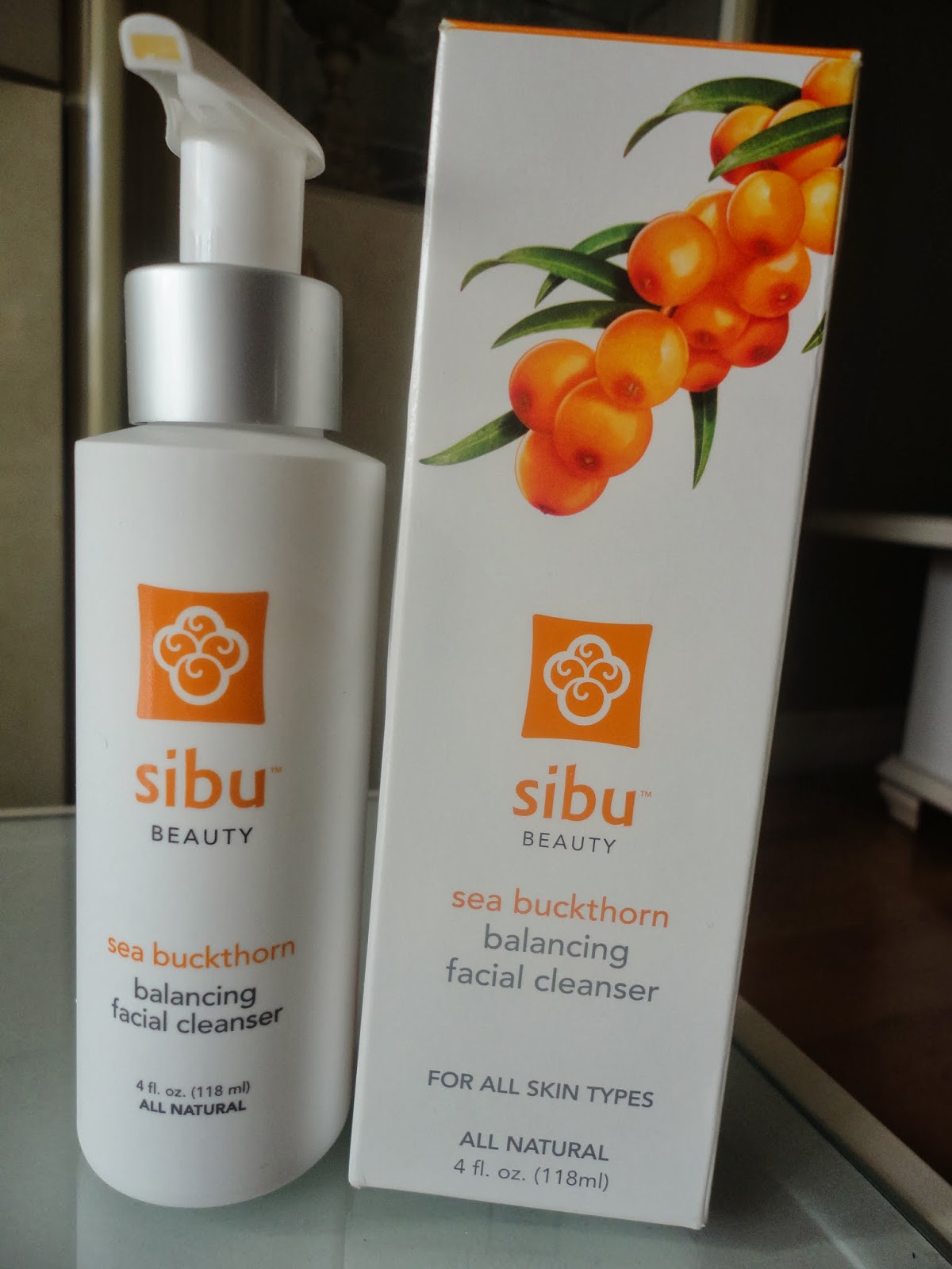 Sibu Beauty Sea Buckthorn Balancing Facial Cleanser
