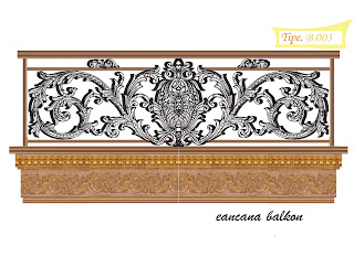 Desain Balkon Klasik Desain, Balkon, Design, Balcony, Besi, Tempa, Klasik