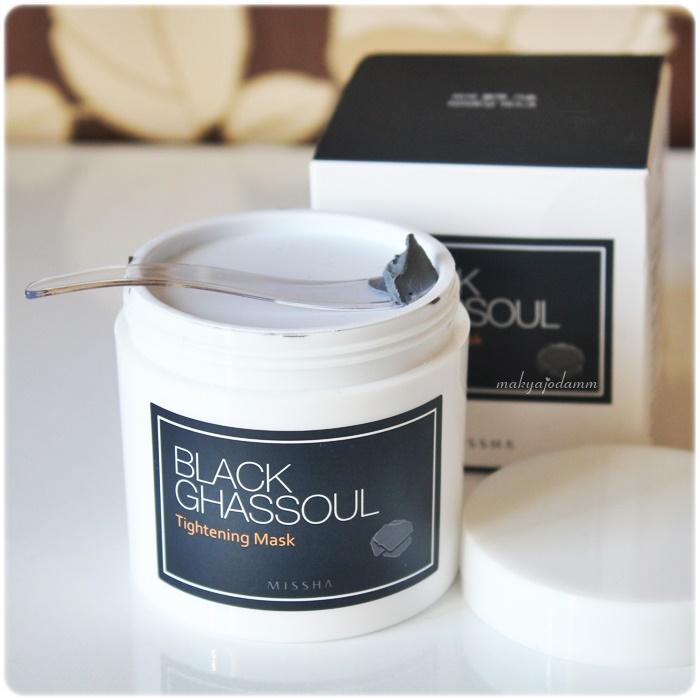 Missha Black Ghassoul Tightening Mask | Gözenekleri Sıkılaştıran Kil Maskesi missha maske