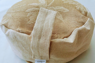 Cuscino Da Meditazione Mandala - Imbottito In Farro, Altezza 15 Cm, Design Di Bine Brändle - Foto 3