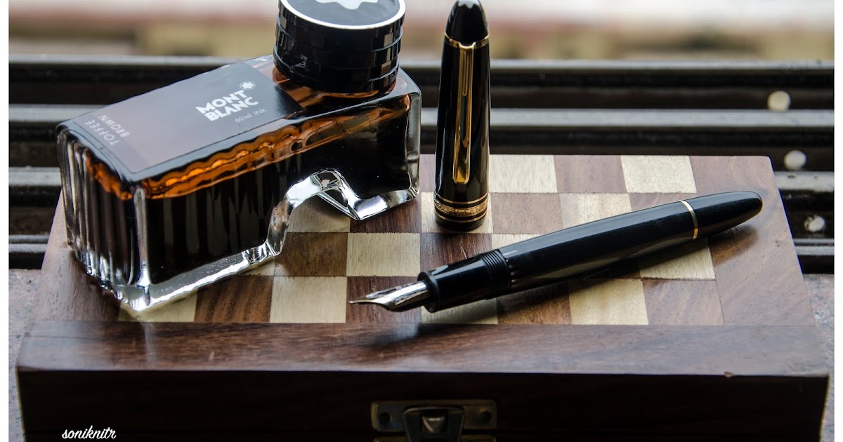 The Silent Cartographer Montblanc Toffee Brown Ink Review