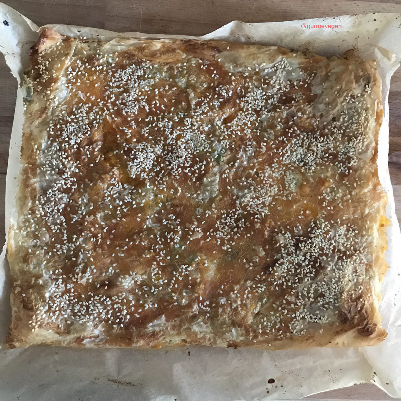 Bezelyeli Börek Gurme Vegan