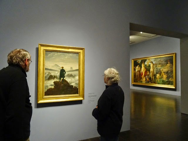 Caspar David Friedrich in der Hamburger Kunsthalle Foto (c) Maike Grunwald