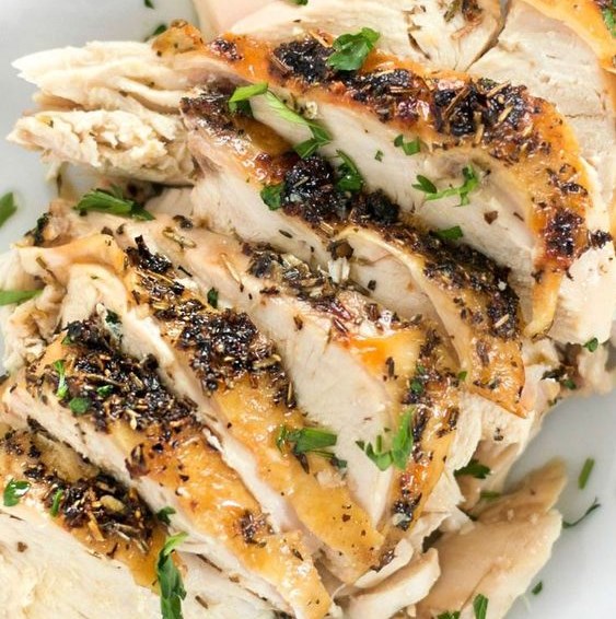 HERB ROASTED CHICKEN BREASTS #dinner #deliciouschicken HERB ROASTED CHICKEN BREASTS #dinner #deliciouschicken