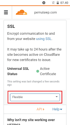 Cara Memasang SSL Cloudflare pada Domain