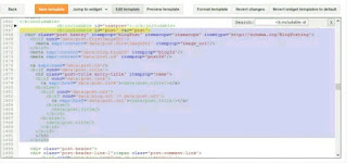 How to Add Comment Link Next to Blogger Post Title Image