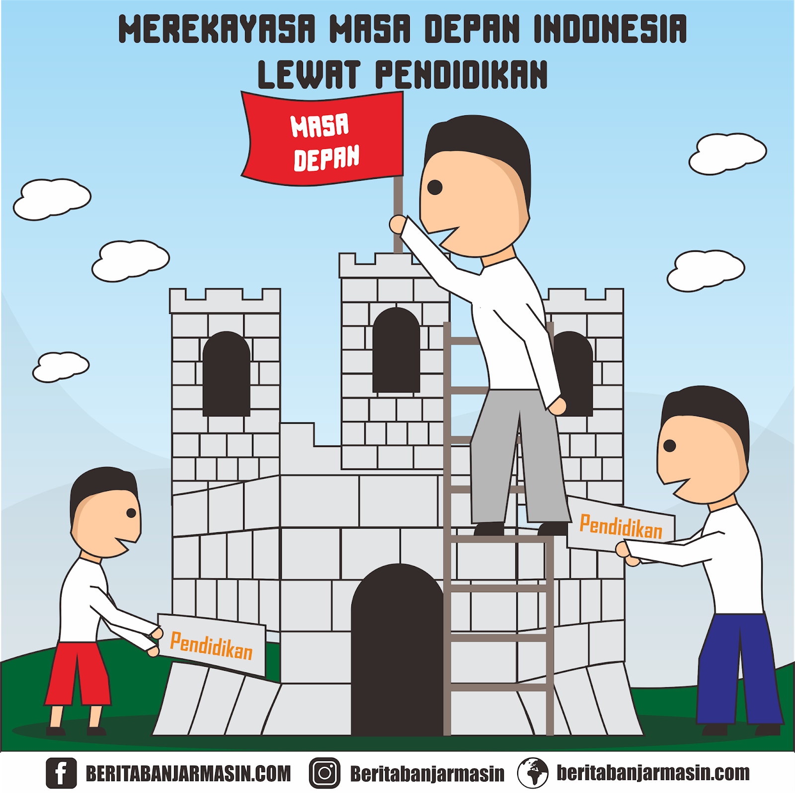 Gambar Ilustrasi Pendidikan Iluszi