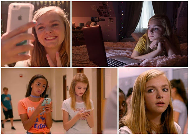 sekizinci,sınıf,lise,eight,grade,film,sinema,altın küre,beyaz,perde,izledim,tavsiye,yorum,eleştiri,bo,burnham,elsie,fisher
