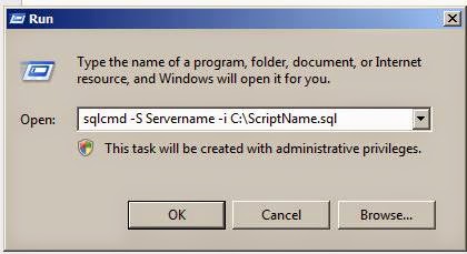 About Me: Execute SQL Script Using SQLCMD Command Line in SQL Server