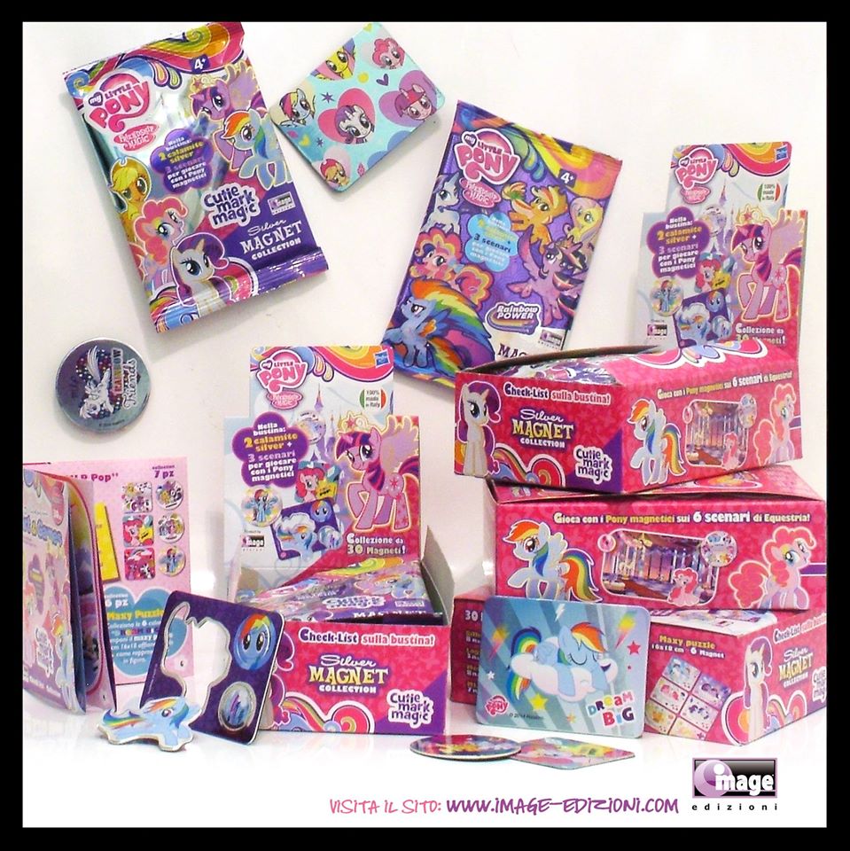My Little Pony Silver Magnet Collection