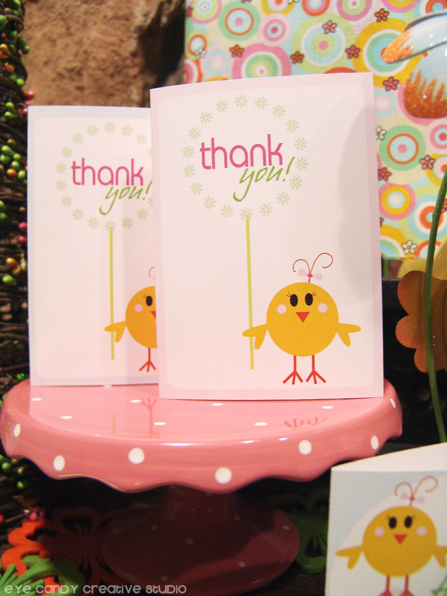 easter thank you cards, easter printables, easter decorating, easter