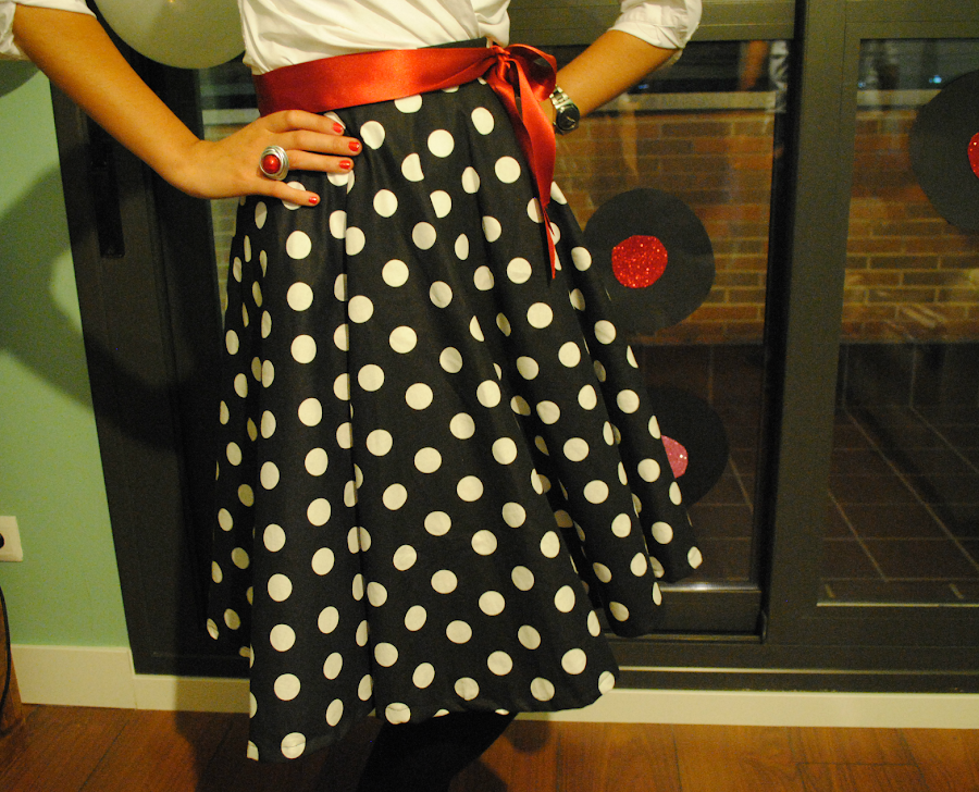 DIY falda años 60 disfraz